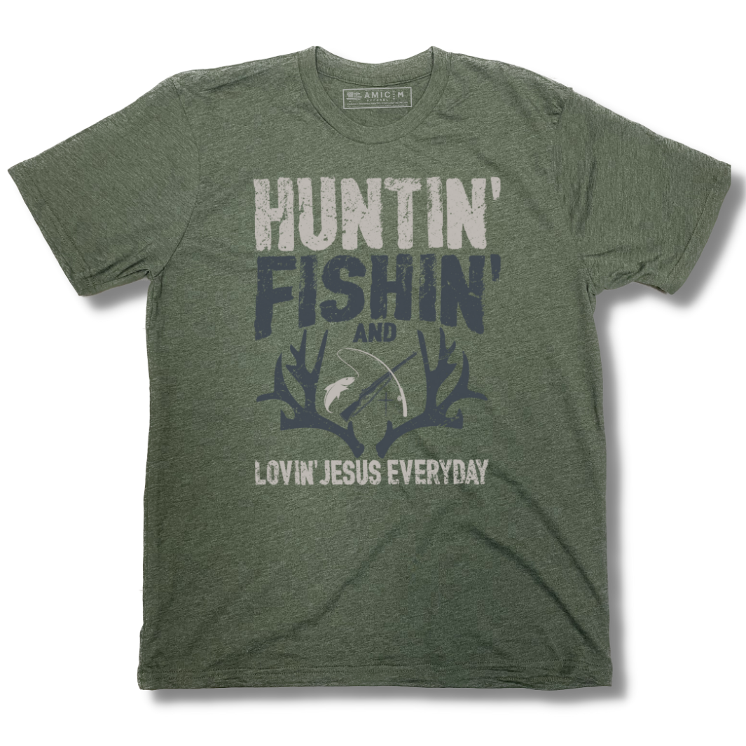 Huntin' Fishin' Ultra Soft Tee