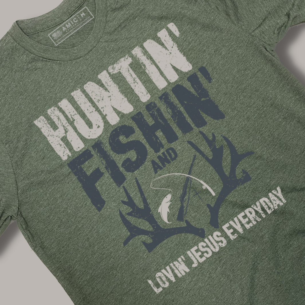 Huntin' Fishin' Ultra Soft Tee