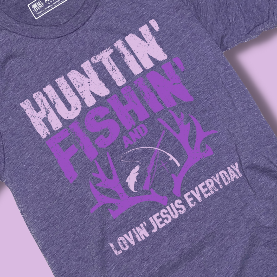 Her Huntin' Fishin' Ultra Soft Tee